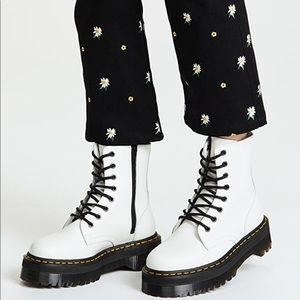 Doc Martens White Jadon Boot